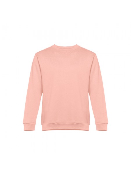 THC DELTA. Felpa (unisex) in cotone e poliestere - Rosso salmone THC DELTA. Felpa (unisex) in cotone e poliestere - Rosso salmone