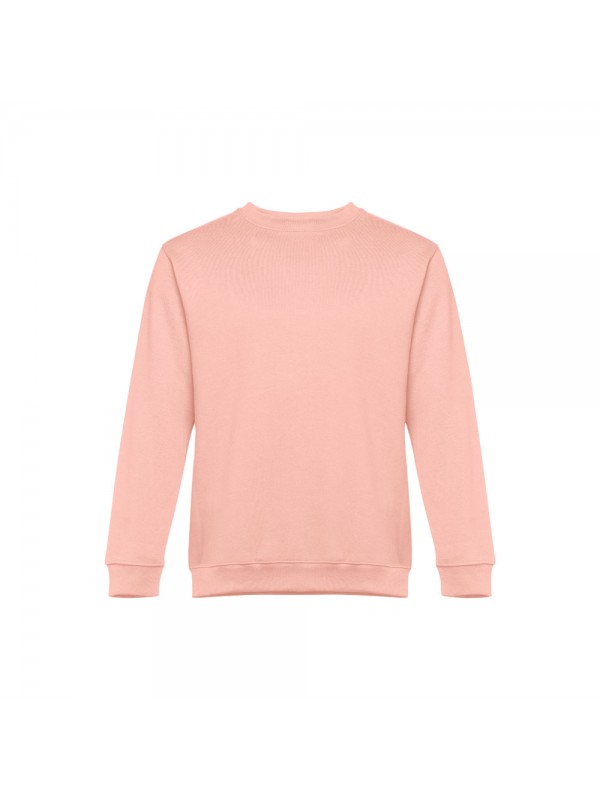 THC DELTA. Felpa (unisex) in cotone e poliestere - Rosso salmone THC DELTA. Felpa (unisex) in cotone e poliestere - Rosso salmone