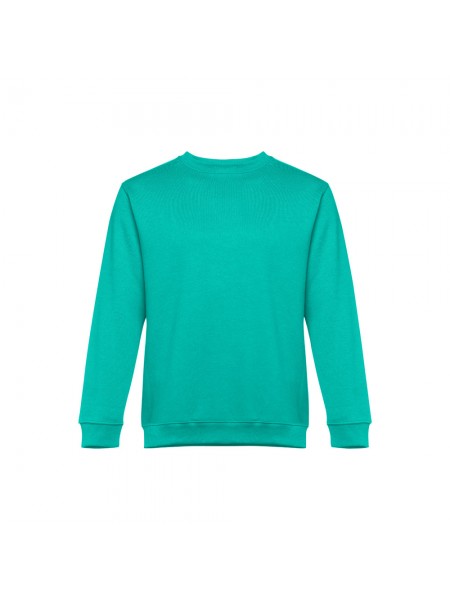 THC DELTA. Felpa (unisex) in cotone e poliestere - Verde turchese THC DELTA. Felpa (unisex) in cotone e poliestere - Verde turchese