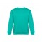THC DELTA. Felpa (unisex) in cotone e poliestere - Verde turchese