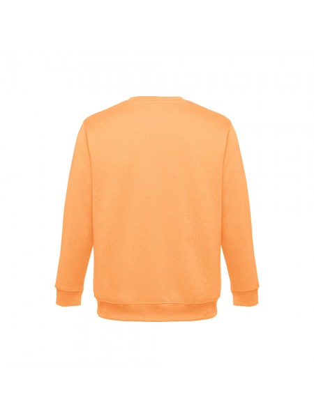 THC DELTA. Felpa (unisex) in cotone e poliestere - Arancione corallo THC DELTA. Felpa (unisex) in cotone e poliestere - Arancione corallo
