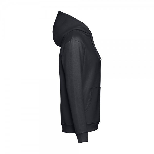THC PHOENIX. Felpa (unisex) con cappuccio in cotone e poliestere - Nero