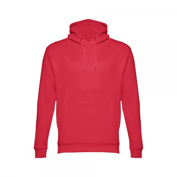 THC PHOENIX. Felpa (unisex) con cappuccio in cotone e poliestere - Rosso