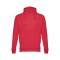 THC PHOENIX. Felpa (unisex) con cappuccio in cotone e poliestere - Rosso