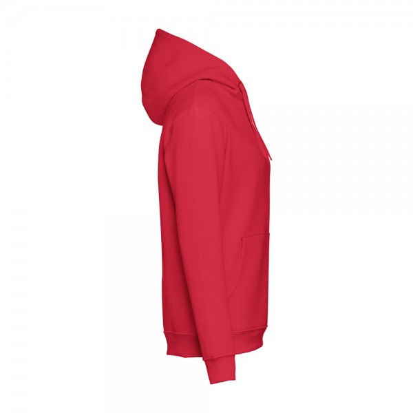 THC PHOENIX. Felpa (unisex) con cappuccio in cotone e poliestere - Rosso