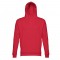 THC PHOENIX. Felpa (unisex) con cappuccio in cotone e poliestere - Rosso