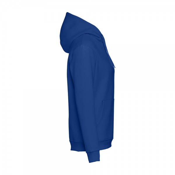 THC PHOENIX. Felpa (unisex) con cappuccio in cotone e poliestere - Blu reale