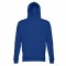 THC PHOENIX. Felpa (unisex) con cappuccio in cotone e poliestere - Blu reale