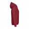 THC PHOENIX. Felpa (unisex) con cappuccio in cotone e poliestere - Bordeaux