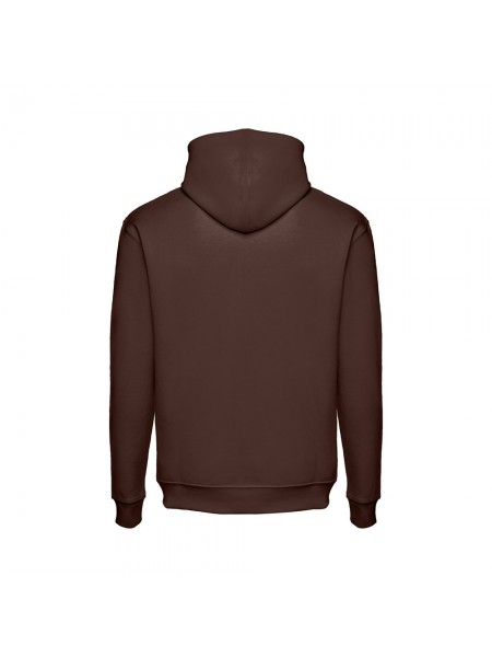 THC PHOENIX. Felpa (unisex) con cappuccio in cotone e poliestere - Marrone scuro THC PHOENIX. Felpa (unisex) con cappuccio in cotone e poliestere - Marrone scuro