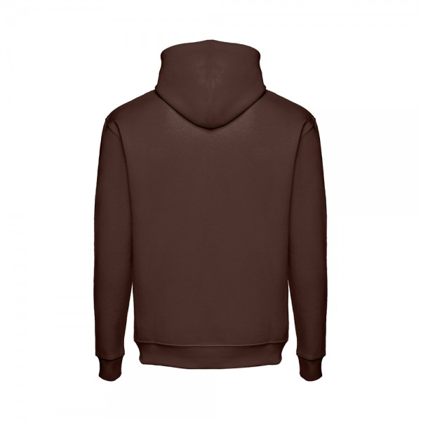 THC PHOENIX. Felpa (unisex) con cappuccio in cotone e poliestere - Marrone scuro