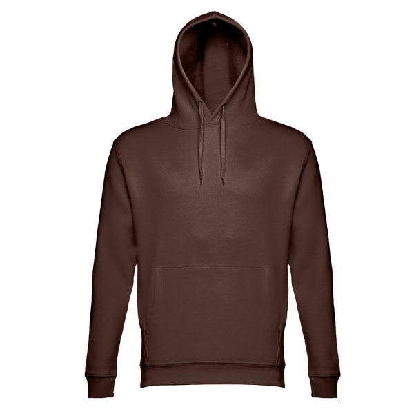 THC PHOENIX. Felpa (unisex) con cappuccio in cotone e poliestere - Marrone scuro