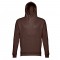 THC PHOENIX. Felpa (unisex) con cappuccio in cotone e poliestere - Marrone scuro