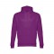 THC PHOENIX. Felpa (unisex) con cappuccio in cotone e poliestere - Viola