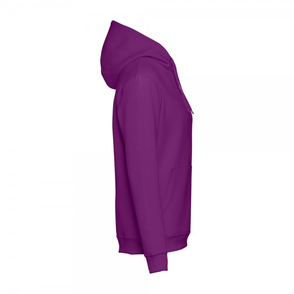 THC PHOENIX. Felpa (unisex) con cappuccio in cotone e poliestere - Viola