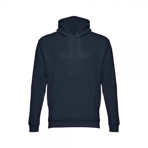 THC PHOENIX. Felpa (unisex) con cappuccio in cotone e poliestere - Blu scuro