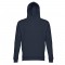 THC PHOENIX. Felpa (unisex) con cappuccio in cotone e poliestere - Blu scuro