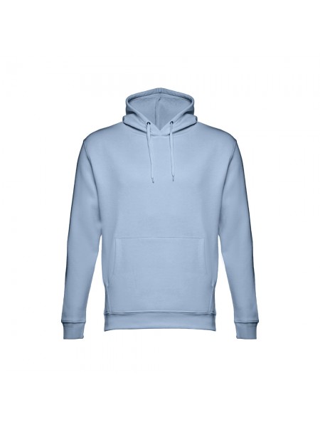 THC PHOENIX. Felpa (unisex) con cappuccio in cotone e poliestere - Celeste pastello THC PHOENIX. Felpa (unisex) con cappuccio in cotone e poliestere - Celeste pastello