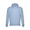 THC PHOENIX. Felpa (unisex) con cappuccio in cotone e poliestere - Celeste pastello