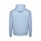 THC PHOENIX. Felpa (unisex) con cappuccio in cotone e poliestere - Celeste pastello