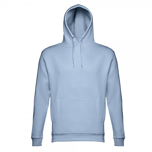 THC PHOENIX. Felpa (unisex) con cappuccio in cotone e poliestere - Celeste pastello