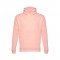 THC PHOENIX. Felpa (unisex) con cappuccio in cotone e poliestere - Rosso salmone