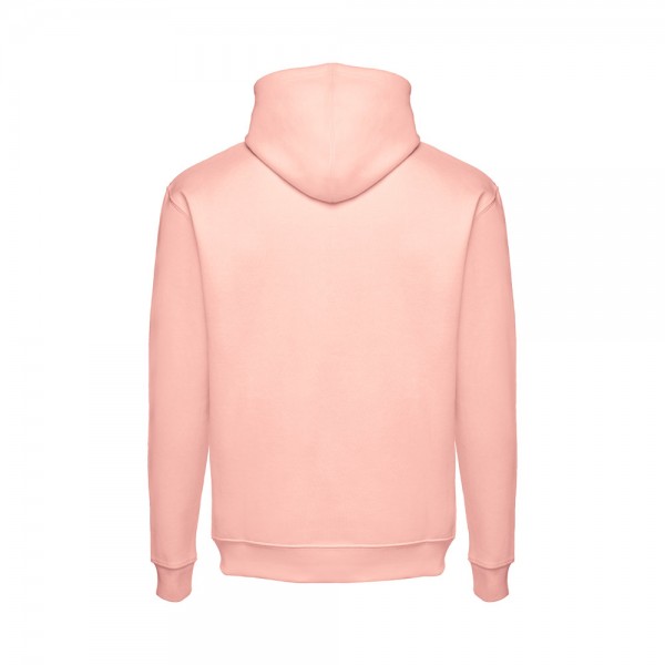 THC PHOENIX. Felpa (unisex) con cappuccio in cotone e poliestere - Rosso salmone