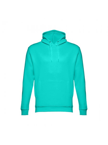 THC PHOENIX. Felpa (unisex) con cappuccio in cotone e poliestere - Verde turchese THC PHOENIX. Felpa (unisex) con cappuccio in cotone e poliestere - Verde turchese