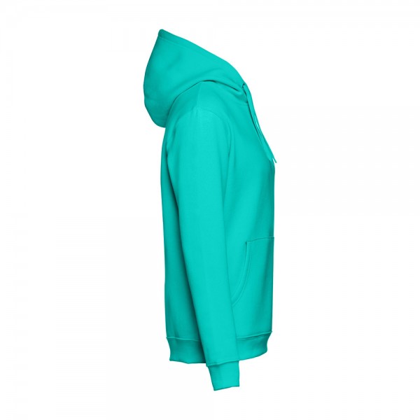THC PHOENIX. Felpa (unisex) con cappuccio in cotone e poliestere - Verde turchese
