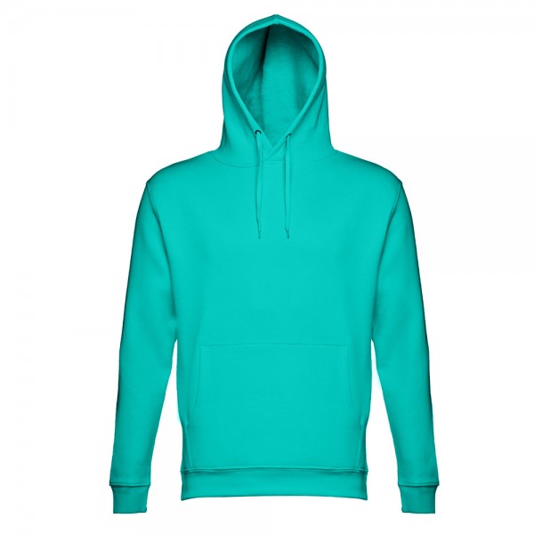 THC PHOENIX. Felpa (unisex) con cappuccio in cotone e poliestere - Verde turchese