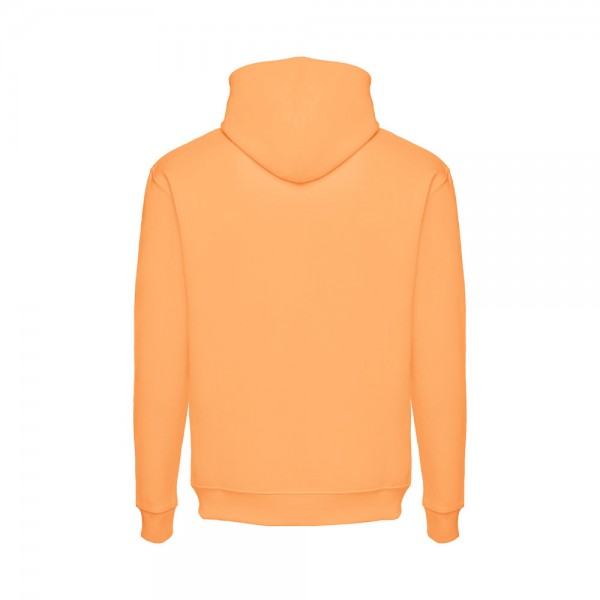 THC PHOENIX. Felpa (unisex) con cappuccio in cotone e poliestere - Arancione corallo