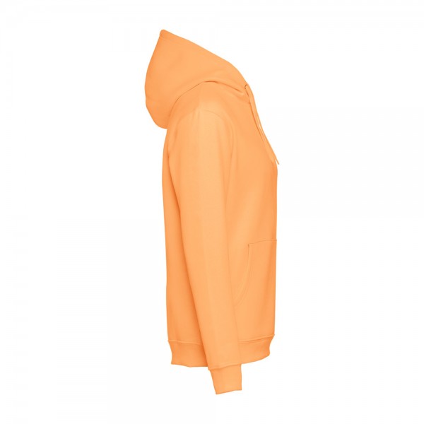 THC PHOENIX. Felpa (unisex) con cappuccio in cotone e poliestere - Arancione corallo
