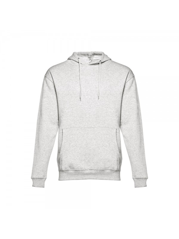 THC PHOENIX. Felpa (unisex) con cappuccio in cotone e poliestere - Bianco mélange THC PHOENIX. Felpa (unisex) con cappuccio in cotone e poliestere - Bianco mélange