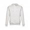 THC PHOENIX. Felpa (unisex) con cappuccio in cotone e poliestere - Bianco mélange