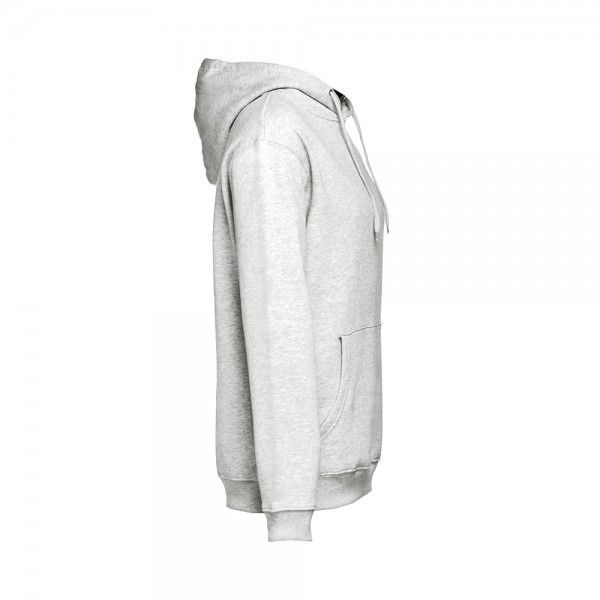 THC PHOENIX. Felpa (unisex) con cappuccio in cotone e poliestere - Bianco mélange