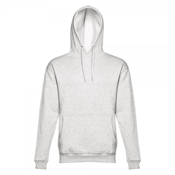 THC PHOENIX. Felpa (unisex) con cappuccio in cotone e poliestere - Bianco mélange