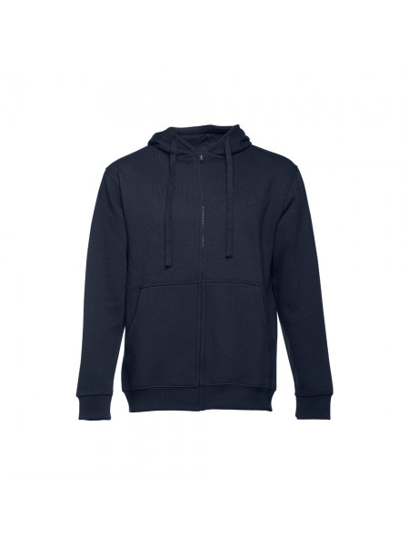 THC AMSTERDAM. Felpa da uomo in cotone e poliestere - Blu scuro THC AMSTERDAM. Felpa da uomo in cotone e poliestere - Blu scuro