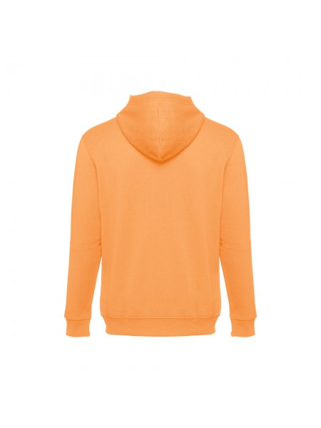 THC AMSTERDAM. Felpa da uomo in cotone e poliestere - Arancione corallo THC AMSTERDAM. Felpa da uomo in cotone e poliestere - Arancione corallo