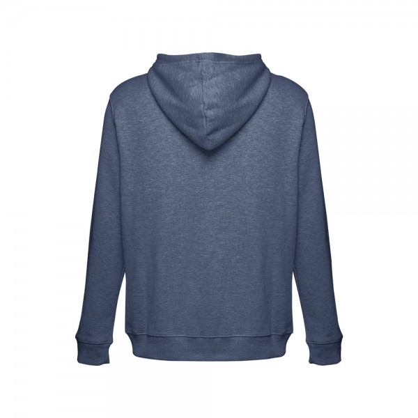THC AMSTERDAM. Felpa da uomo in cotone e poliestere - Blu mélange