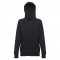 THC AMSTERDAM WOMEN. Felpa da donna in cotone e poliestere - Nero