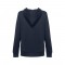 THC AMSTERDAM WOMEN. Felpa da donna in cotone e poliestere - Blu scuro