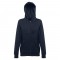 THC AMSTERDAM WOMEN. Felpa da donna in cotone e poliestere - Blu scuro