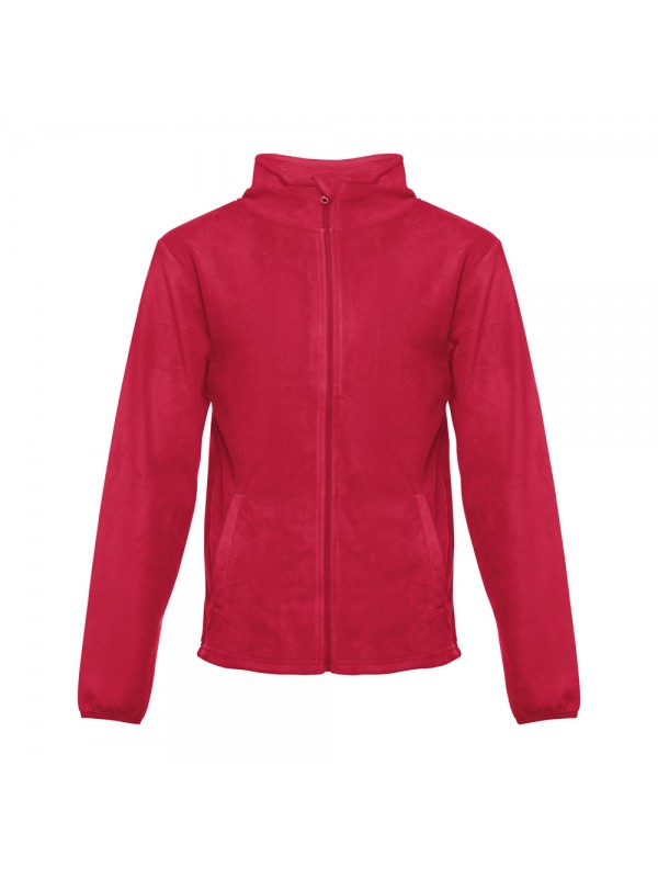 THC HELSINKI. Giacca in pile da uomo in poliestere - Rosso THC HELSINKI. Giacca in pile da uomo in poliestere - Rosso