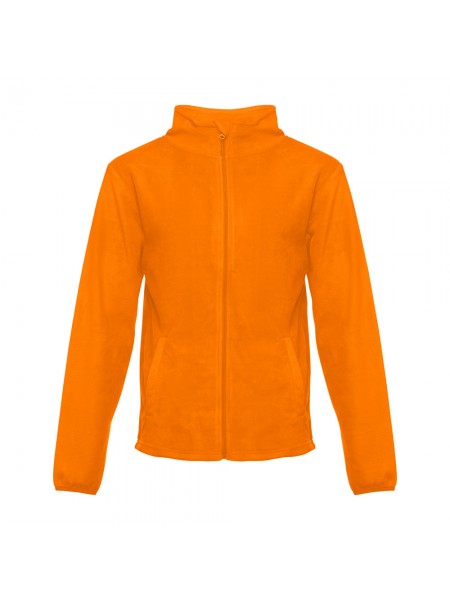 THC HELSINKI. Giacca in pile da uomo in poliestere - Arancione