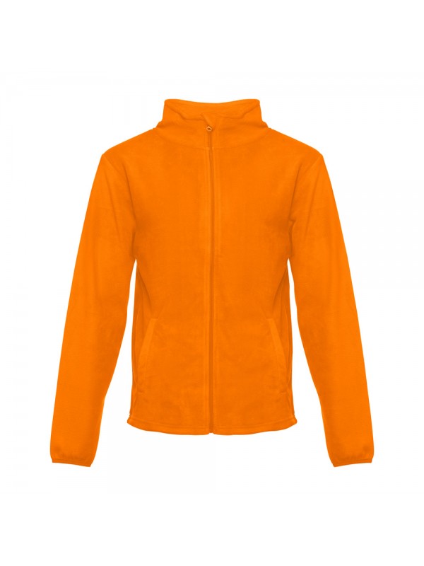 THC HELSINKI. Giacca in pile da uomo in poliestere - Arancione