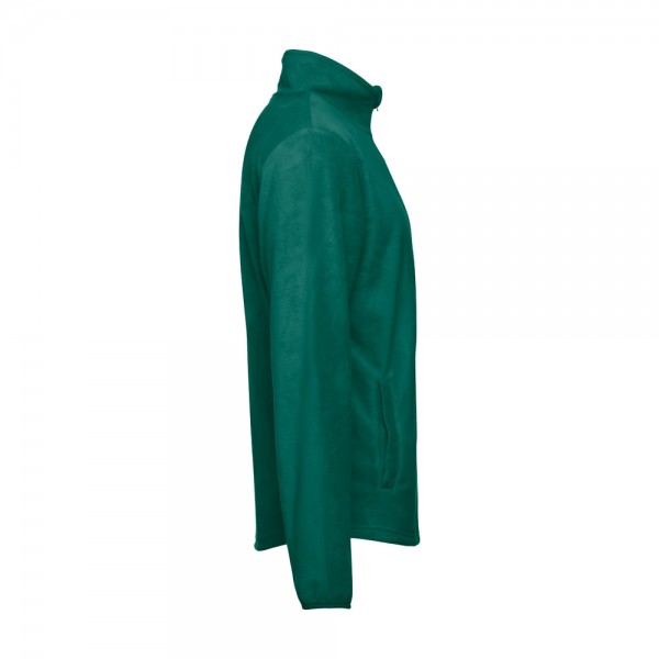 THC HELSINKI. Giacca in pile da uomo in poliestere - Verde scuro