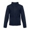 THC HELSINKI. Giacca in pile da uomo in poliestere - Blu scuro