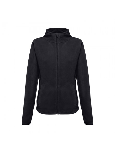 THC HELSINKI WOMEN. Giacca in pile sfiancata in poliestere da donna - Nero THC HELSINKI WOMEN. Giacca in pile sfiancata in poliestere da donna - Nero