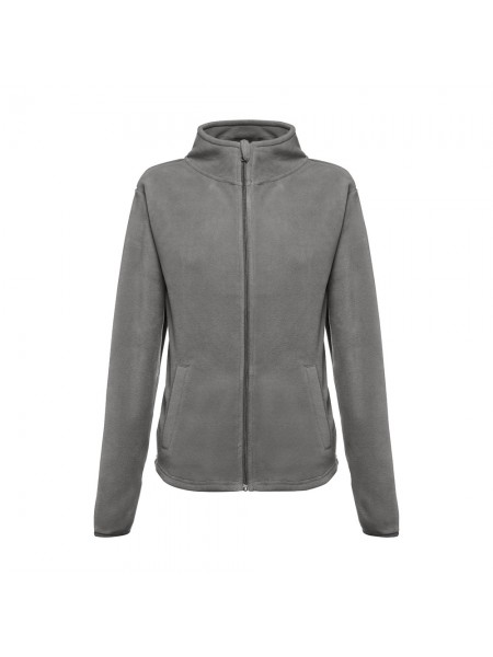 THC HELSINKI WOMEN. Giacca in pile sfiancata in poliestere da donna - Grigio THC HELSINKI WOMEN. Giacca in pile sfiancata in poliestere da donna - Grigio