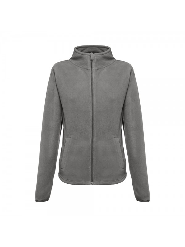 THC HELSINKI WOMEN. Giacca in pile sfiancata in poliestere da donna - Grigio THC HELSINKI WOMEN. Giacca in pile sfiancata in poliestere da donna - Grigio